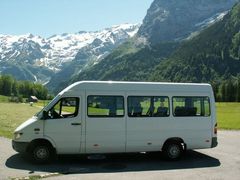 mercedes minibus for rent 3a k